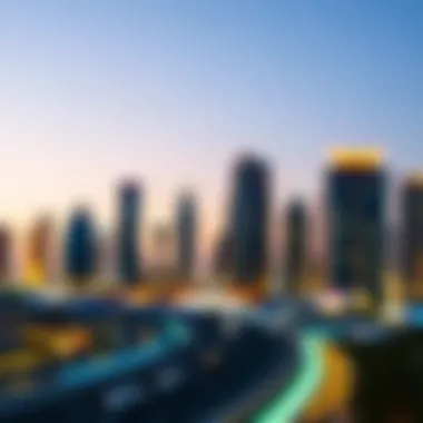 Luxurious Dubai skyline showcasing real estate opportunities