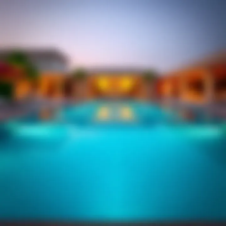 Luxury Redefined: Infinity Pools in Modern Villas An elegantly designed infinity pool integrated into a luxury villa