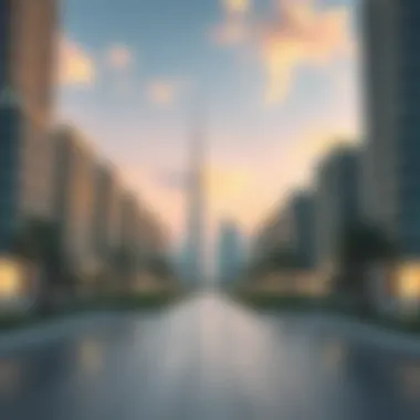 Ensuring Compliance in Dubai A serene Dubai landscape symbolizing compliance