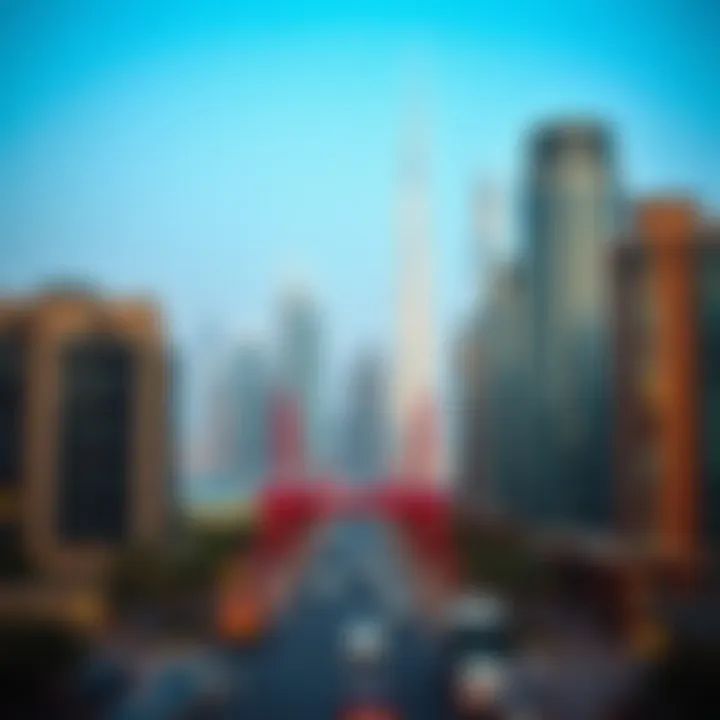 The Dynamic Dubai Skyline: A Hub for Real Estate Investment Dubai skyline with real estate developments