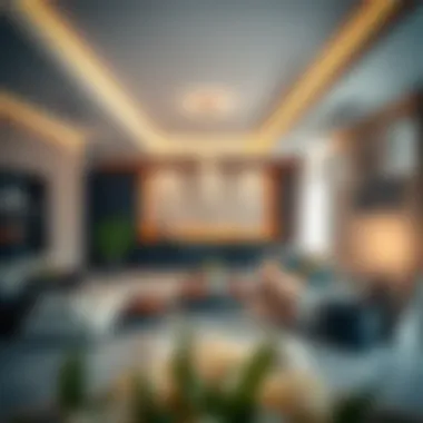 Inside a Luxurious Apartment in Dubai Luxurious apartment interior highlighting modern design and elegance