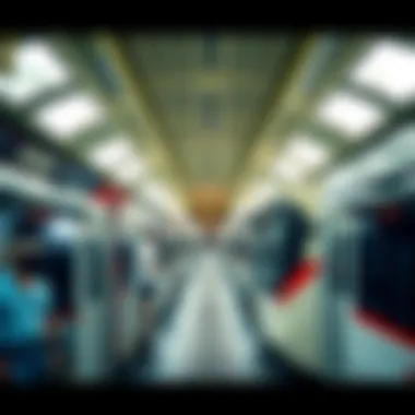 Exploring Dubai's Transport System Public transportation options in Dubai including metro and buses