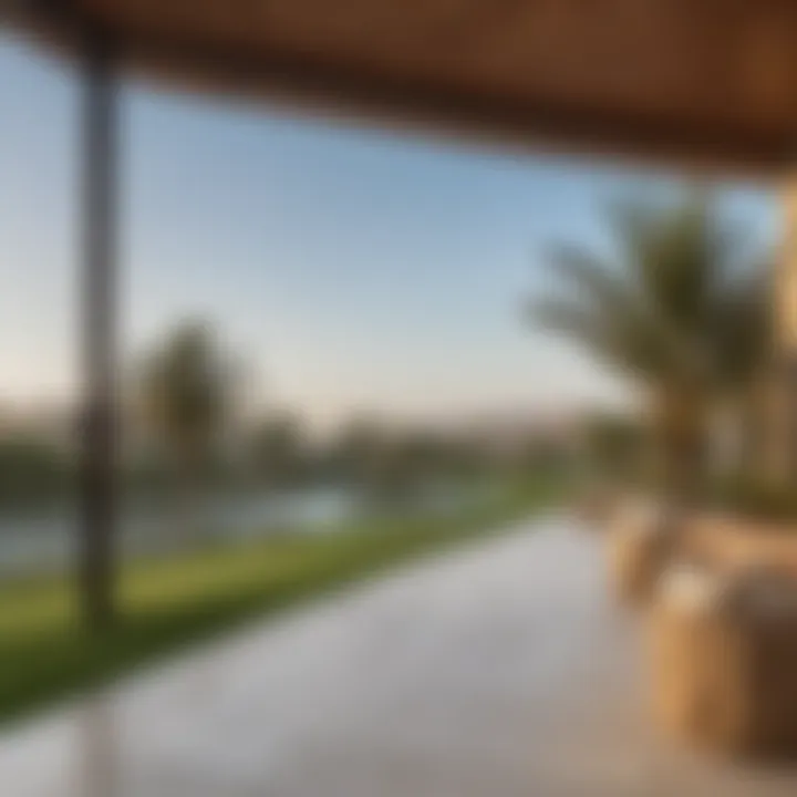 Outdoor recreational spaces in Damac Hills