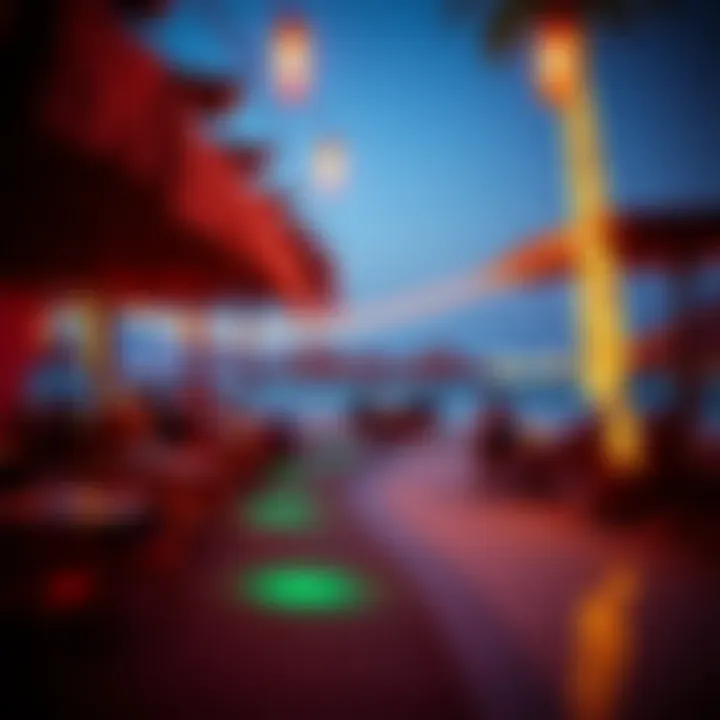 The Vibrant Social Scene of Dubai's Beach Clubs Vibrant social scene at a Dubai beach club