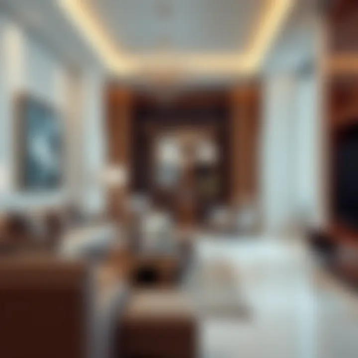 Luxurious Interior Design at Volante Tower Luxurious interior of a residential unit in Volante Tower