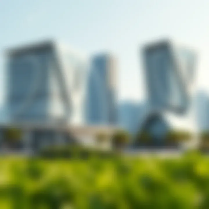 Innovative Architectural Design Architectural rendering of the innovative design of X Park