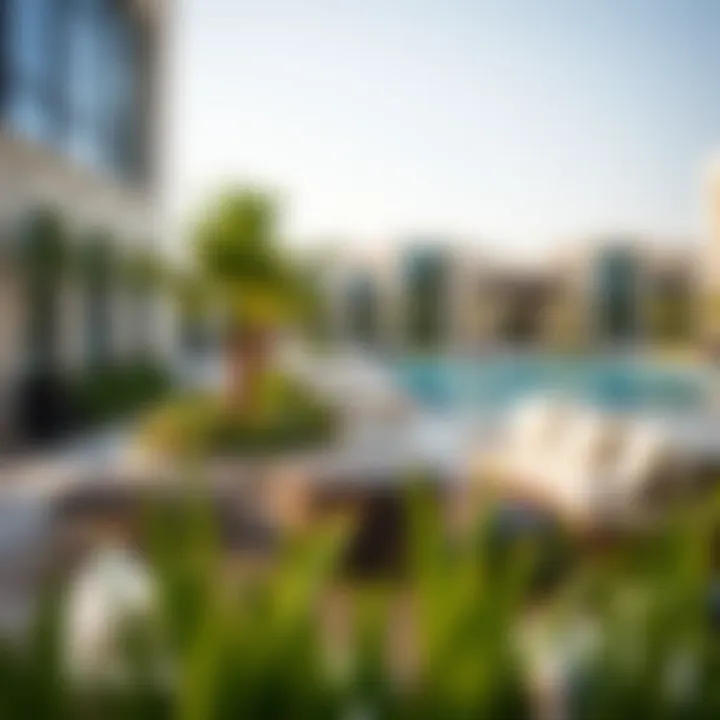 Serene outdoor spaces at Zaya Hameni