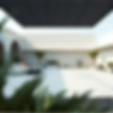 Peaceful Zen garden featuring minimalist design